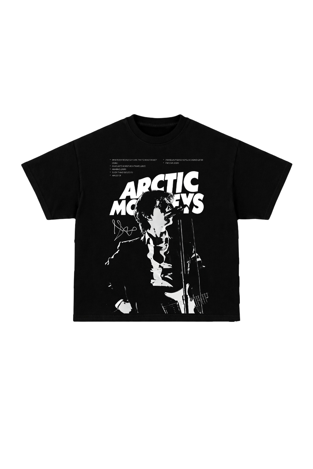 Arctic Monkeys T-shirt Premium Oversized – Pophaven.in Arctic Monkeys T-shirt Premium Oversized – Pophaven.in