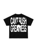 Double sided- Can't rush Greatness Oversized Tee