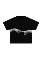 Double sided- Can't rush Greatness Oversized Tee