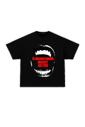 Closed mouth doesnt get fed Oversized Tee