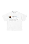 Vil be fine in a few days oversized Tee