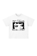 Till Death we do art <3 Oversized Tee
